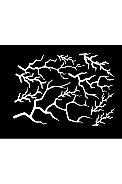 Birim Matbaa Motorcycle Outdoor Tree Pattern Auto Sticker (25X18 cm)