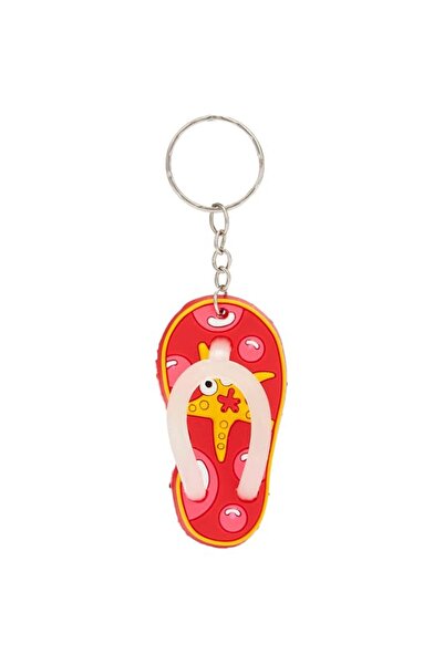 Generic BosphorUS Beach Slipper Keychain, Multi-Colour, 599016C