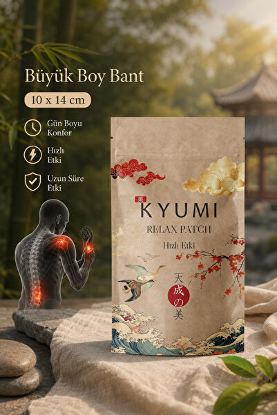 Kyumi Kas ve Eklem Ağrıları için Hızlı Etkili Premium Doğal Relax Ağrı Bandı ...