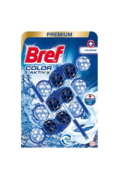 OEM Bref Color Aktiv Χλωριούχο αποσμητικό χώρου για τουαλέτα και μπάνιο, 3 x ...