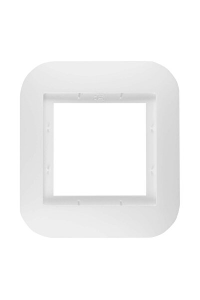 OEM Rama Relee Elegant 51700, 1 post, alb, pentru priza / intrerupator