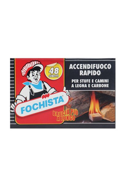 OEM Cuburi pentru aprins focul Fochista, 48 buc