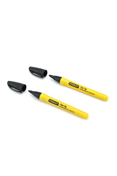 OEM Перманентен маркер Stanley 0-47-316, тънък връх, комплект от 2 броя