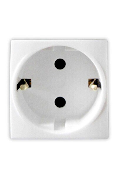 OEM Hoff single schuko socket, recessed, modular - 2, protective contact, 16A...