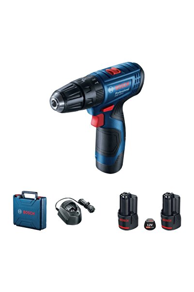 OEM Бормашина и винтоверт, ударен, с 2 батерии, 12 V, 2 Ah, Bosch Professiona...