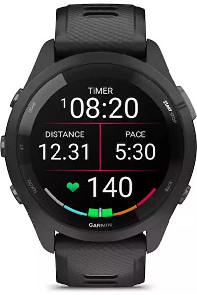 Garmin Forerunner 265 46mm Αδιάβροχο Smartwatch με Παρακολούθηση Καρδιακών Πα...