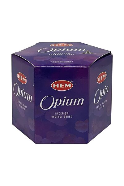 Hem Set 2 x Conuri Parfumate Backflow, Opium