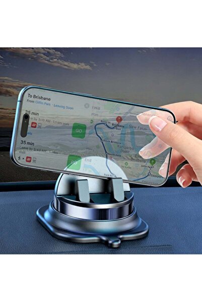 Arabest حامل هاتف للسيارة، دوران 360 درجة °   حامل لوحة القيادة قابل للدوران،...