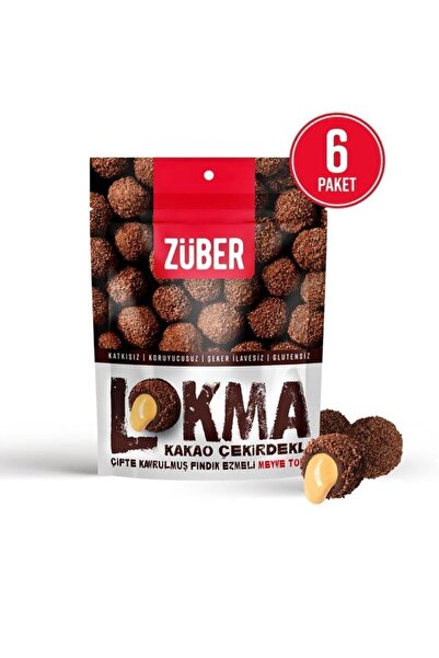 Züber ZUBER LOKMA FRUT BALL COCOA NIBS96G