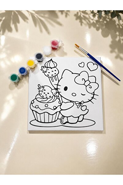 A&Ç SHOP Hello Kitty Tuval Boyama Seti