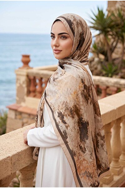 EBRUTESETTÜR سلسلة شالات بنمط الباتيك - بودرة