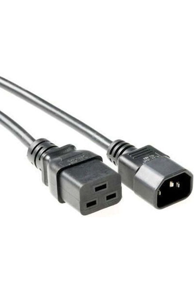 MicroConnect Καλώδιο IEC C19 / IEC C14 - IEC C19 / IEC C14 2μ Μαύρο (PE0191420)