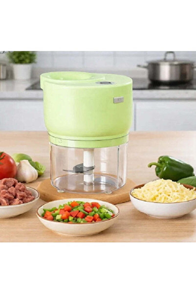Generic Mini Blender Mărunțitor Legume, Reîncărcabil USB, Fără Fir, Capacitat...
