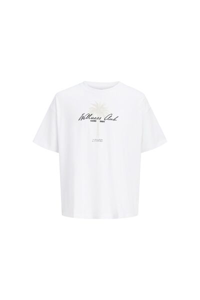 Jack & Jones Tricou bărbătesc 12295526 Alb