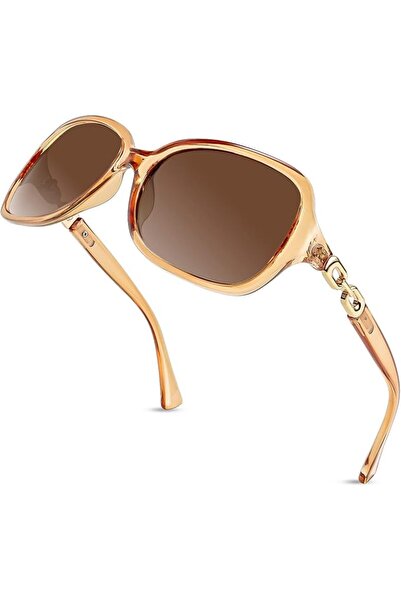 GENERAL Vintage Square Design Polarized Sunglasses Women 100% Uv400 Protectio...