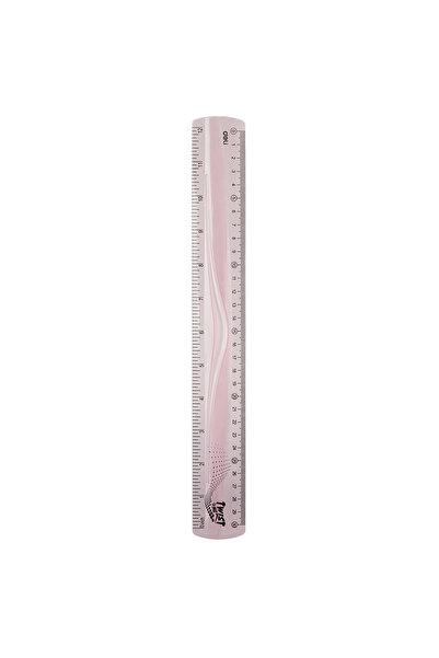 MC Micostore Rigla 30cm flexibila twist me transparenta color deli
