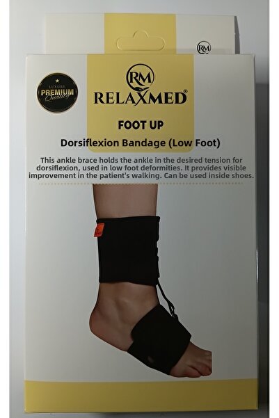 RMRELAXMED ضمادة قابلة للتعديل لدعم تقوس القدم منخفضة الارتفاع مع دعم لثني ال...