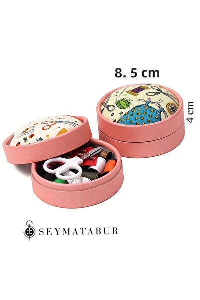 seymatabur Mini Sewing Kit with Needle Holder