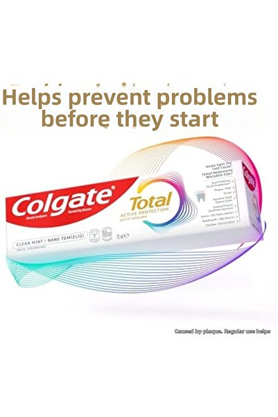 Yıldızan Terra Organik Total Active Protection Mint Cleaning Toothpaste 75 ml...