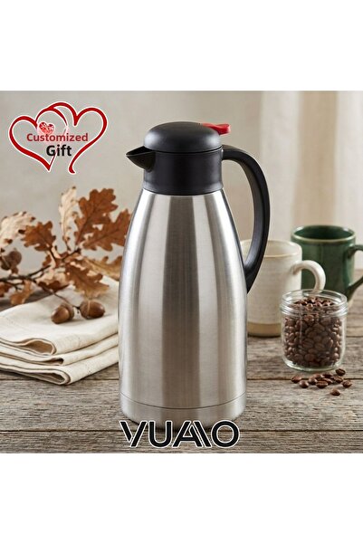 VUAO 3 Liter Stainless Steel Thermos |   Large Size Camping and Picnic Thermos