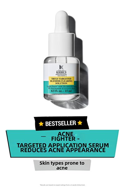 Kiehl's سيروم منقي للوجه يساعد على تقليل حب الشباب وآثاره 15 مل