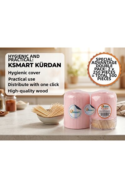 Ksmart Kürdan Stylish Design Amb 2 X 250 Pcs