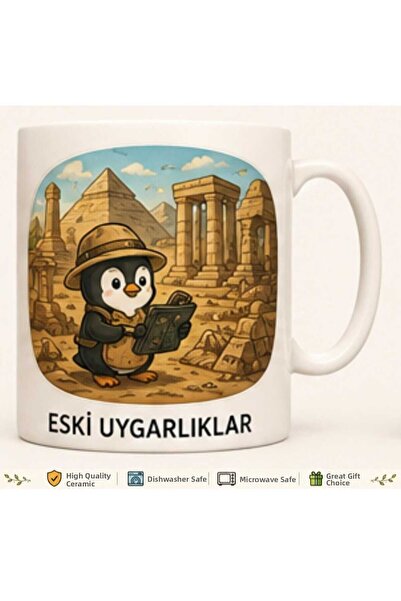 Rana İkra Art كأس الحضارات القديمة من بينجوين