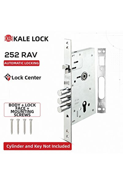 Kilit Merkezi قفل باب فولاذي أوتوماتيكي من نوع Kale 252 RAV - بدون أسطوانة وم...