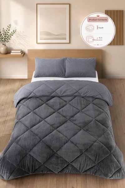Formeya Σετ Παπλωμάτων Premium Διπλής Όψης Wellsoft Διπλό 195x215 εκ. – με 2 ...