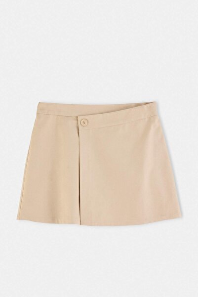 Trendyol Collection Trendyolmilla Wardrobe Essentials – تنورة منسوجة غير متما...