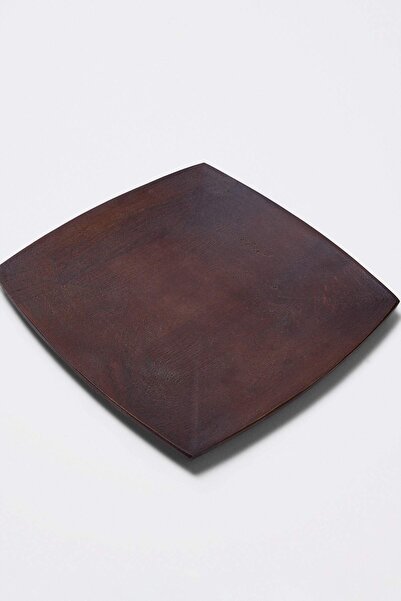 TRENDYOLMİLLA HOME Square Acacia Wood Presentation Plate 26X26 cm Tphaw27Tbk0...