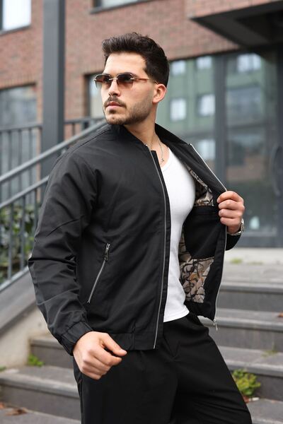 LTC Jeans Ανδρικό παλτό πιλότου από τεχνικό ύφασμα κανονικής εφαρμογής, εποχι...