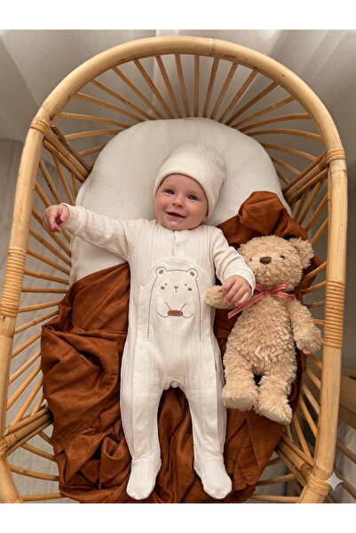 Momercy Sweet Bear Erkek Bebek Tulum