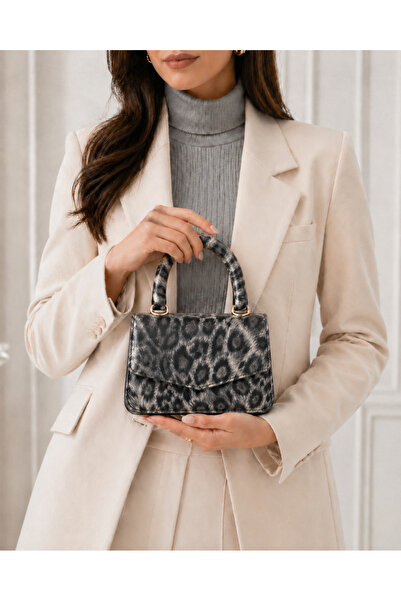 mothers dream Women’s Leopard Print Top Handle Handbag – Elegant Fashion Stat...