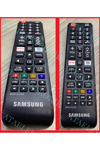 ATA ELEKTRONİK Orijinal A r Samsung SMART LCD LED TV TELEVİZYON Kumandası