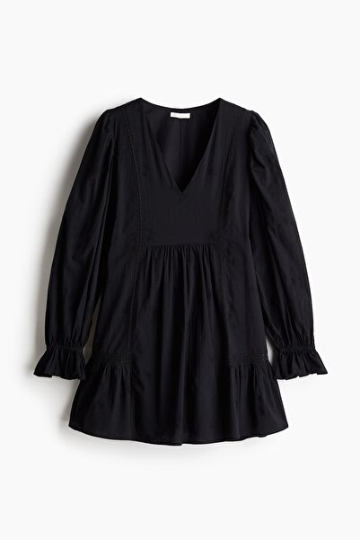 H&M Pamuklu Tunik Elbise