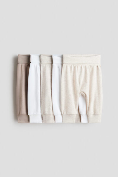 H&M 5'li Katlanır Belli Pantolon