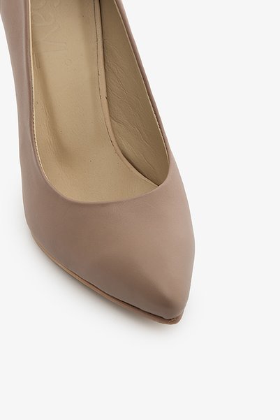 SAYL Zelor Mink Genuine Leather Stiletto