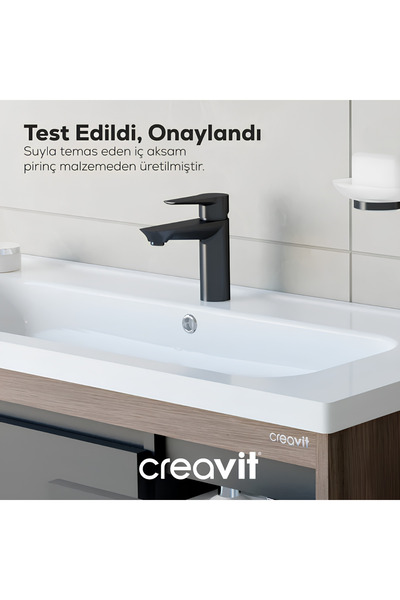 Creavit شارب لافابو أرميتشر أسود مطفي SR1500S