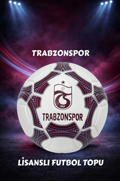 CANSPORT Orjinal Lisanslı Trabzonspr Futbol Topu TS