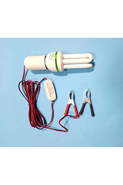 abnturk 12 Volt Akü İle Yanan Yüksek Işıklı Maşalı Aydınlatma Sistemi Işıldak...