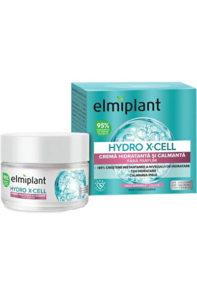 ELMIPLANT Crema Hidratanta Si Calmanta Fara Parfum Hydro-X-Cell 50 Ml