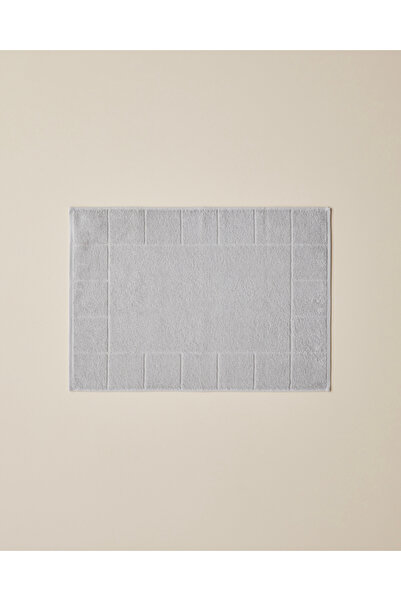 English Home Prosop din bumbac cu carouri 50x70 cm gri