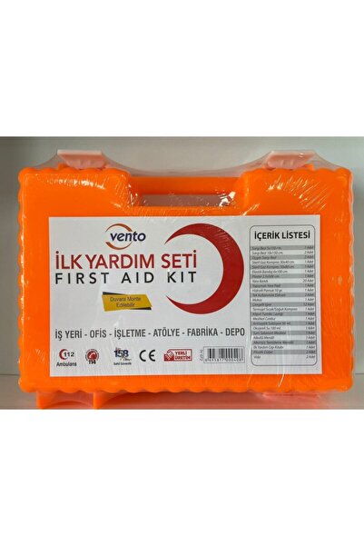 Genel Markalar Vento Ilk Yardım Çantası Vento Iş Yeri Tipi Duvara Monte