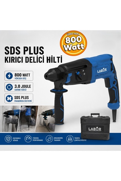 LABOR Z1A-HB 2652 Profesyonel Elektrikli Kırıcı Delici Hilti 800 Watt 3.0 Joule