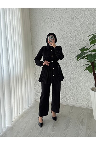 Queyla ELENİ PARAŞÜT KUMAŞ PİLİSE TAKIM