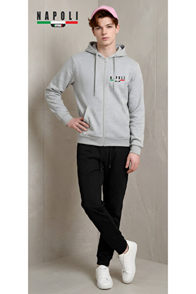 HOFFNUNG Unisex Casual Tracksuit Set Outdoor Full Zip