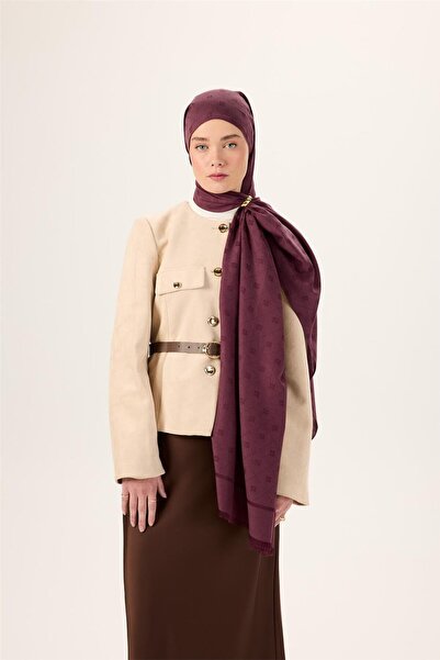 Silk Home Βαμβακερό πολυεστερικό σάλι Liva με υφή δαμάσκηνου, αναπνέον, φυσικ...