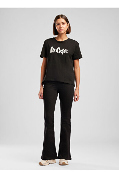 Lee Cooper Black Women's Denim Trousers 262 Lcf 121007 Luna Stay Black