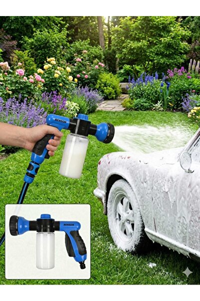 Benson Lance de spumă 8-în-1 pentru spălare auto - Rezervor de săpun de 100ml...